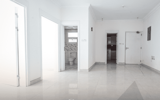 Two-bedroom apartment and a living room